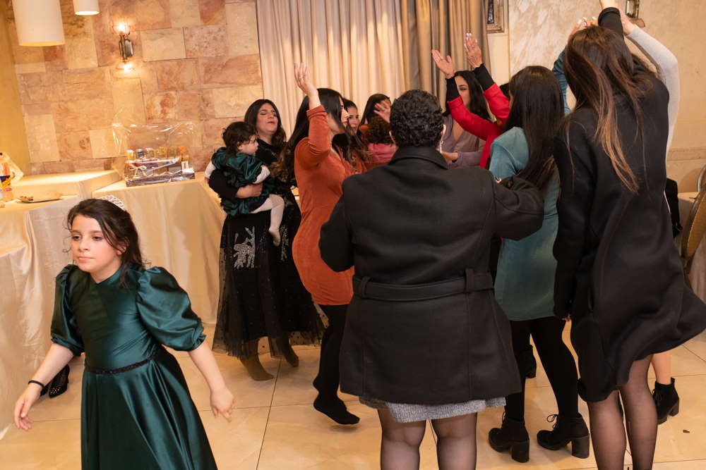 ריקוד נשים באירוע בר מצווה