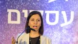 השרה גילה גמליאל נואמת בכנס בנימין